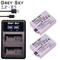 ราคา IXianRunGuang LP E5แบตเตอรี่กล้อง E5 LPE5 LP LCD USB คู่ที่ชาร์จสำหรับแคนนอน EOS 1000D 500D 450D จูบ X3 X2 F สายกล้องถ่ายรูป XS XSi Rebel T1i (20578800927)