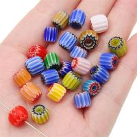 ราคา งานแฮนด์เมด Lampwork แก้วใส่ดอกไม้ลูกปัด Nepal หลวม Spacer สำหรับสร้อยคอสร้อยข้อมือต่างหูพวงกุญแจ DIY เครื่องประดับงานฝีมือทำ (20877870336)