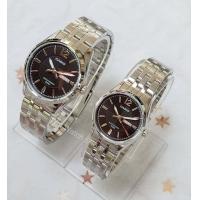 ราคา Casio นาฬิกาชุดคู่รัก รุ่น MTP 1335D 1A และ LTP 1335D 1A นาฬิกาข้อมือสายแสตนเลส หน้าปัดดำ ของแท้ 100 รับประกันสินค้า 1 ปีเต็ม (415311386)