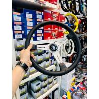 ราคา พวงมาลัย พวง NARDI Limited ก้านตรง ด้ายฟ้า ลายเซนฟ้า แท้ มือสอง หนังใหม่อิตาลี่แท้ ก้านเงิน พร้อมแตร ตรงรุ่น ครบๆ (20922228431)