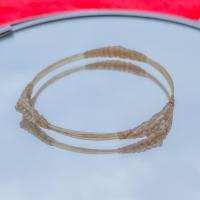 ราคา กำไลหางช้างหงอกธรรมชาติ หายาก ถักเองโดยควาญช้าง (12130677853)