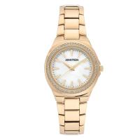 ราคา Armitron AR75 5676MPGP นาฬิกาข้อมือผู้หญิง สายสแตนเลส สีทอง (6609272046)