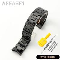ราคา ดั้งเดิม สายรัดนาฬิกาเซรามิกเรื่องนี้สำหรับ Ar1410 Armani 1400 1440 1451 1421 1452สวมใส่สบายอุปกรณ์สายรัดนาฬิกาสายรัดข้อมือ0มม (19880537720)