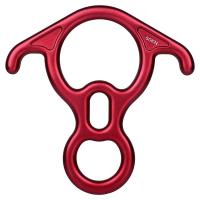 ราคา 8 Descender Bent Ear Belaying and Rappelling Gear Belay Device Climbing for Rock Climbing Descender for Outdoor (20167660883)