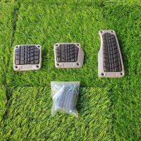 ราคา ครอบแป้นยางเหยียบรถยนต์ กันลื่น สำหรับเกียร์ธรรมดา แข็งแรงทนทาน (7674636747)