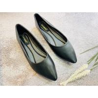 ราคา รองเท้าคัชชูหัวแหลม รองเท้าคัชชูหนังเรียบLeepop (16888286976)