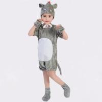 ราคา ชุดแฟนซี ชุดเด็กหนูสัตว์ เสื้อผ้าเด็ก ชุดหนูมาสคอต ชุดคอสเพลย์หนู Mickey Mouse Costumes จั๊มสูทเครื่องแต่งกายคอสเพลย์ฮาโลวีนรูปการ์ตูนน่ารักสำหรับเด็กชุด (18076321960)
