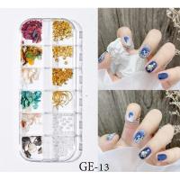 ราคา DIYเปลือกหอยแต่งเล็บ เปลือกหอย ตกแต่งเล็บ เปลือกหอยแต่งเล็บแบบบาง ติดง่าย12 เซลล์ (9106690521)