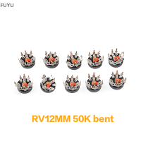 ราคา FUYU 10ชิ้น เซ็ต STRAIGHT ANGLE Radio Potentiometer RV12MM B103 B10K B503 B50K Power Amplifier Volume Potentiometer พร้อม SWITCH (19752400530)