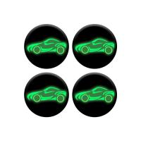 ราคา สติ้กเกอร์ติดรูกุญแจประตูรถยนต์อเนกประสงค์4 40ชิ้นเรืองแสงของตกแต่งแบบสติ๊กเกอร์กาวเอง (20131666369)