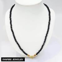 ราคา Inspire Jewelry สร้อยคอ Design คริสตัลกลม สวยหรู พร้อมตะขอลงยา 24K คริสตัลนิล คริสตัลนพเก้า คริสตัลแดง ขนาด 24 นิ้ว (17038033566)