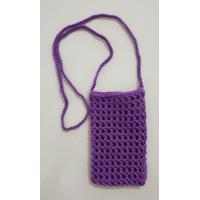 ราคา กระเป๋าใส่โทรศัพท์สะพายข้างไหมพรมถัก รับถักสีตามสั่ง (8761687629)