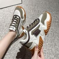 ราคา Southeast ส่งจากไทย รองเท้าผ้าใบผู้หญิง เสริมส้น 5 ซม รองเท้าผ้าใบลำลองเดซ รองเท้าผ้าใบ เสริมส้นสูง งานดีมาก พร้อมส่งทันที (20045463253)