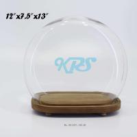 ราคา โดมแก้ว โหลแก้ว GlassDome ครอบแก้ว ครอบแก้วพระ ครอบแก้วฐานไม้ ตู้ครอบพระ (17395117597)
