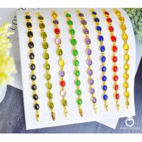 ราคา สร้อยข้อมือมณีใต้น้ำ B85 พลอยใต้น้ำ สร้อยข้อมือนพเก้า สร้อยข้อมือพลอย พลอยมงคล พลอยแดง สร้อยข้อมือพลอย (9664738782)