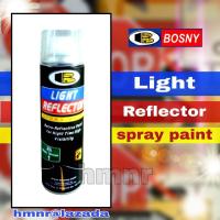 ราคา BOSNY สเปรย์สะท้อนแสงไฟ LIGHT REFLECTOR SPRAY PAINT 200 ml บอสนี่สเปรย์พ่นป้ายบอกทาง ป้ายจราจร จักรยาน หมวกกันน๊อค และวัสดุต่าง ๆ เพื่อให้เกิดแสงสะท้อนไฟ (479250705)