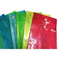 ราคา ซองพลาสติก ผูกเชือก ขยายข้าง ขนาด A4 F4 คละสี (2384972963)