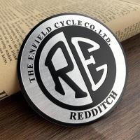 ราคา สติกเกอร์ติดมอเตอร์ไซค์ Royal Enfield Bullet 500 Retro รถจักรรูปลอกอะลูมิเนียมโลโก้โลหะ Refitted ถังน้ำมันสติกเกอร์โลโก้วงกลมเหมาะสำหรับ Kawasaki Suzuki Benelli Triumphal ตกแต่ง (17760334403)