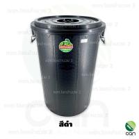 ราคา 1ใบ ถังพลาสติกพร้อมฝา 80 ลิตร ถังน้ำพลาสติกพร้อมฝา ถังน้ำ ถังพลาสติก ถังเก็บน้ำ ถังใส่น้ำ ถัง (16971057759)
