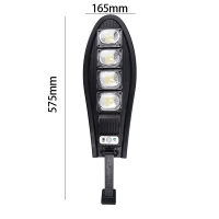 ราคา 4 3 2 1 grid lampu solar luar rumah terang Solar Street Lights LED Outdoor Waterproof Wall Lamp Remote light Solar Powered LED Motion Sensor Light for Garden Yard Lighting 3 Modes (12027657121)
