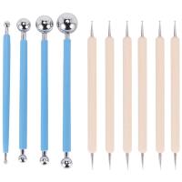 ราคา 10 Piece Dotting Tools Ball Styluses for Mandala Rock Painting Pottery Embossing Art (20405621464)