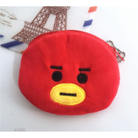 ราคา TH KPOP BTS BT21 กระเป๋าใส่เหรียญ ใส่บัตร และเหรียญ wallet Coin Purse (16454707638)