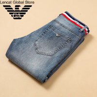 ราคา กางเกงยีนส์สไตล์ธุรกิจหน้าใหม่ 2020 จาก Giorgio Armanis สำหรับผู้ชาย ตัวยืดยาว สไตล์คลาสสิกเกินกว่า (18133784472)