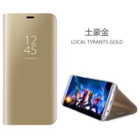 ราคา เคส Samsung Galaxy A6 2018 Clear View Mirror Leather Flip Stand Cover (1740232285)