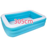 ราคา เกรดพรีเมี่ยม สระน้ำเป่าลมครอบครัวทรงสี่เหลี่ยม 3เมตร ขนาดใหญ่ ราคาโรงงาน สระว่ายน้ำเด็ก สระว่ายน้ำใหญ่ สระน้ำถูกๆใหญ่ สระน้ำเป่าลม3m (19850491163)