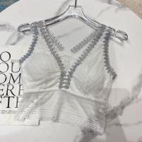 ราคา RYRYSTYLE 2023เพชรสุดฮอตสำหรับผู้หญิงสายรัดบราแบบสั้นสุดเซ็กซี่สีดำเข้มสำหรับฤดูใบไม้ผลิ (19764730268)