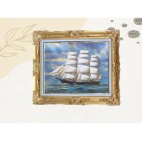 ราคา กรอบหลุยส์ เรือสำเภา ขนาด 16x20นิ้ว พร้อมกระจกหนา2มิล กรอบรูปสวย กรอบรูปมงคล ของขวัญ ของฝาก ของที่ระลึก ขึ้นบ้านใหม่ ตกแต่งบ้าน ออฟฟิต (8186463434)