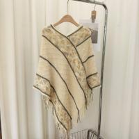 ราคา titony ผ้าคลุมไหล่ถักพู่แบบใหม่ ผ้าคลุมไหล่สไตล์ชาติพันธุ์ ผ้าขนหนูชายหาดหลากสีสันสำหรับเดินทาง (21029802486)