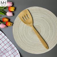 ราคา ตะหลิวไม้ ทัพพีไม้ ช้อนไม้ สำหรับทำอาหาร ใช้กับกะทะเทฟลอนได้ มีแบบ ไม้กระบก ไม้ตาล (9251721238)