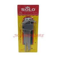 ราคา SOLO ประแจตัวแอล ประแจหกเหลี่ยม ยาวพิเศษ หัวบอล หัวตัด ท๊อกซ์ (15063126851)
