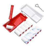 ราคา 16Pcs 2 Inch Small Paint Roller with 2 Paint Trays House Painting Roller Brush for Walls Cabinets Crafts Touch Ups (16853698425)