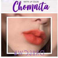 ราคา Chomnita Matte Lip Color ลิปแมทชมนิต้า มีให้เลือก 16 เฉดสี (4352172562)