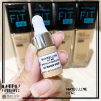 ราคา รองพื้น Maybelline Fit Me Matte Poreless Foundation SPF22 ของแท้ ขนาด 3ml แบ่งขาย (20699057556)