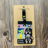 ราคา STAR WARss Groots Thanoss อะนิเมะ PVC กระเป๋าเดินทางแท็กการ์ดแท็กกระเป๋าเดินทางแท็กกระเป๋าเดินทาง (15661296276)