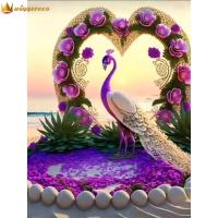 ราคา winnereco ภาพวาดเพชร นกยูง DIY สว่านเต็มตัวรูปภาพวาดประดับเพชรกลม5D ครอสติสคริสตัล งานฝีมือศิลปะสติ๊กเกอร์ตกแต่งบ้าน ครอสติชคริสตัDiamond Painting 30X40ซม (19766758264)