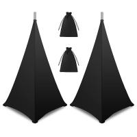 ราคา Speaker Stand Cover Dj Speaker Covers Compatible with Most Adjustable Tripod Speaker Stand Speaker Stand Scrim Cover (19643215727)