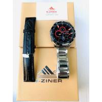 ราคา Watchtime D ziner นาฬิกาข้อมือยี่ห้อแบรนแท้ กันน้ำ100 มีสายหนังและสายเลท สลับสายเปลี่ยนได้ พร้อมกล่องแบรนด์แถมป้ายรับประกัน (13371339557)