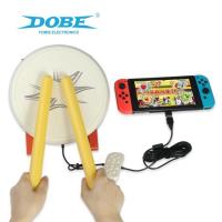 ราคา DOBE TNS 1867 4 In 1กลอง Taiko สำหรับกลอง Master นินเท็นสวิตช์ สวิตช์ OLED Switch Lite คอนโซลเกม4ชิ้นชุดพร้อมกลอง Taiko กลอง ตัวควบคุม สาย USB NS เกม Master ใหม่อุปกรณ์เปลี่ยนเกม Taidrum Master ชุดรุ่