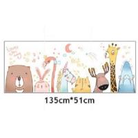 ราคา สติ๊กเกอร์ ติดผนัง สติ๊กเกอร์ การ์ตูน ดิสนีย์ Super Quality Wall Stickers DIY English Cartoon Animals Kids Baby Wallpaper Décor Ready to Send From Thailand (8124230580)