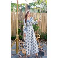 ราคา เช็คสินค้าในแชทก่อนสั่ง Jungkook S 3XL P3 Maxi dress เดรส เดรสยาว เดรสแขนตุ๊กตา เดรสสาวอวบ เดรสสีขาว เดรสสีฟ้า เดรสพริ้วๆ เดรสชายระบาย เดรสใส่ไปทะเล ใส่เที่ยว ใส่ไปงานแต่ง (18141756629)