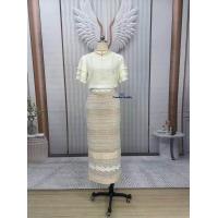 ราคา ชุดเซ็ท 2 ชิ้น เสื้อใส่สบาย มาพร้อมกับกระโปรงลูกไม้ ซับในเน้นๆ ใส่ทำบุญ ไปวัด แม่งานสุดๆ (20006573676)