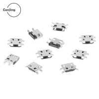 ราคา Cjing 10 pcs Type B Micro USB 5 PIN FEMALE Charger MOUNT JACK Connector Port SOCKET (20768117090)