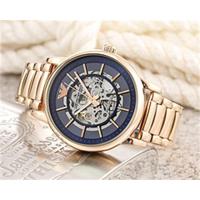 ราคา สินค้าที่ผ่านการรับรอง Armani Watch Men Armani Brand 2020 Gold Medal Design Limited Edition Hollow Out Mechanical Watch Cortical Watchband Adjustable Stainless Steel Strap (16542040138)