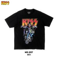 ราคา Power 7 Shop เสื้อยืดวง คิส ลิขสิทธ์แท้ KISS T SHIRTS MX 027 (19341100743)