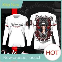 ราคา 2024 เสื้อยืดเจอร์ซีย์ใหม่ เสื้อยืดแขนยาวไทยไวรัส รถจักรยานยนต์ขี่รถจักรยานยนต์ Yamaha ฤดูใบไม้ร่วงใหม่ เสื้อยืดแขนยาวลำลอง XS 5XL (20978485206)