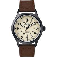 ราคา Timex Mens Expedition Scout 40 Watch Dark Brown Natural (20608478348)
